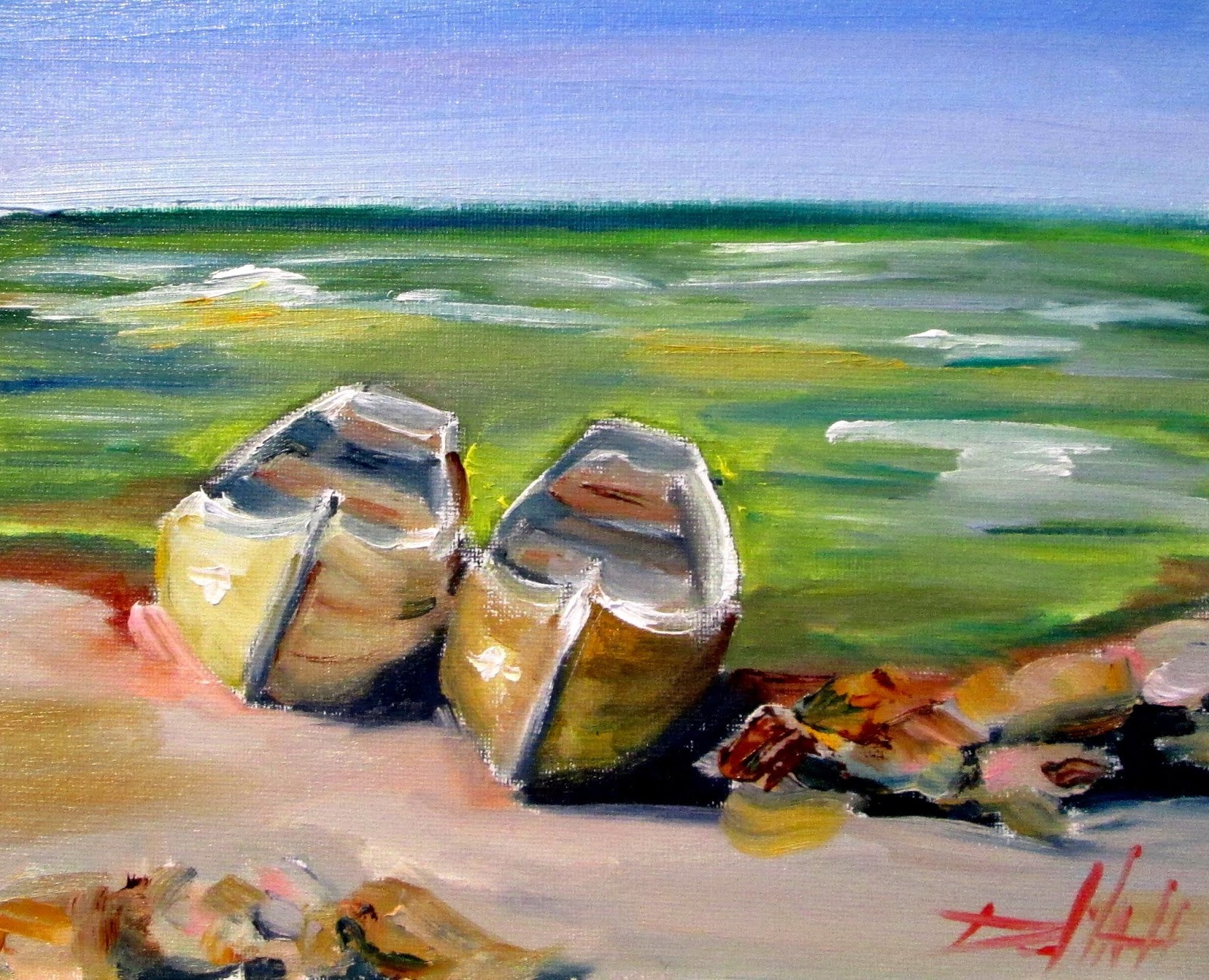 Painting of the Day, Daily Paintings by Delilah Daily Paintings