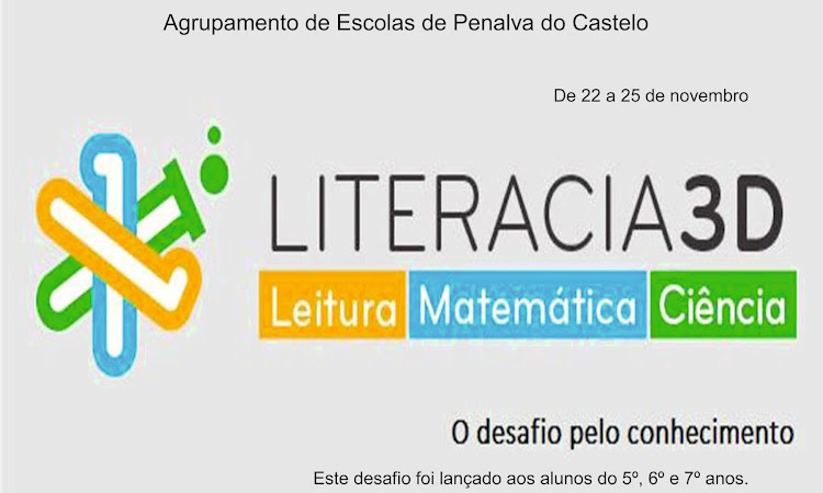 Concurso "Literacia 3D" promovido pela Porto Editora.