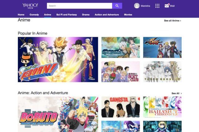 Yahoo View Situs Streaming Anime - Yahoo View