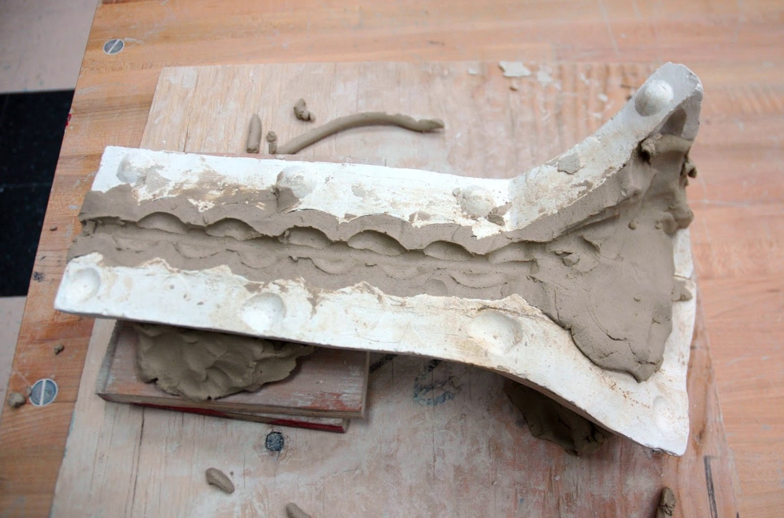 Bryan Yerian: Ceramic press molded rope