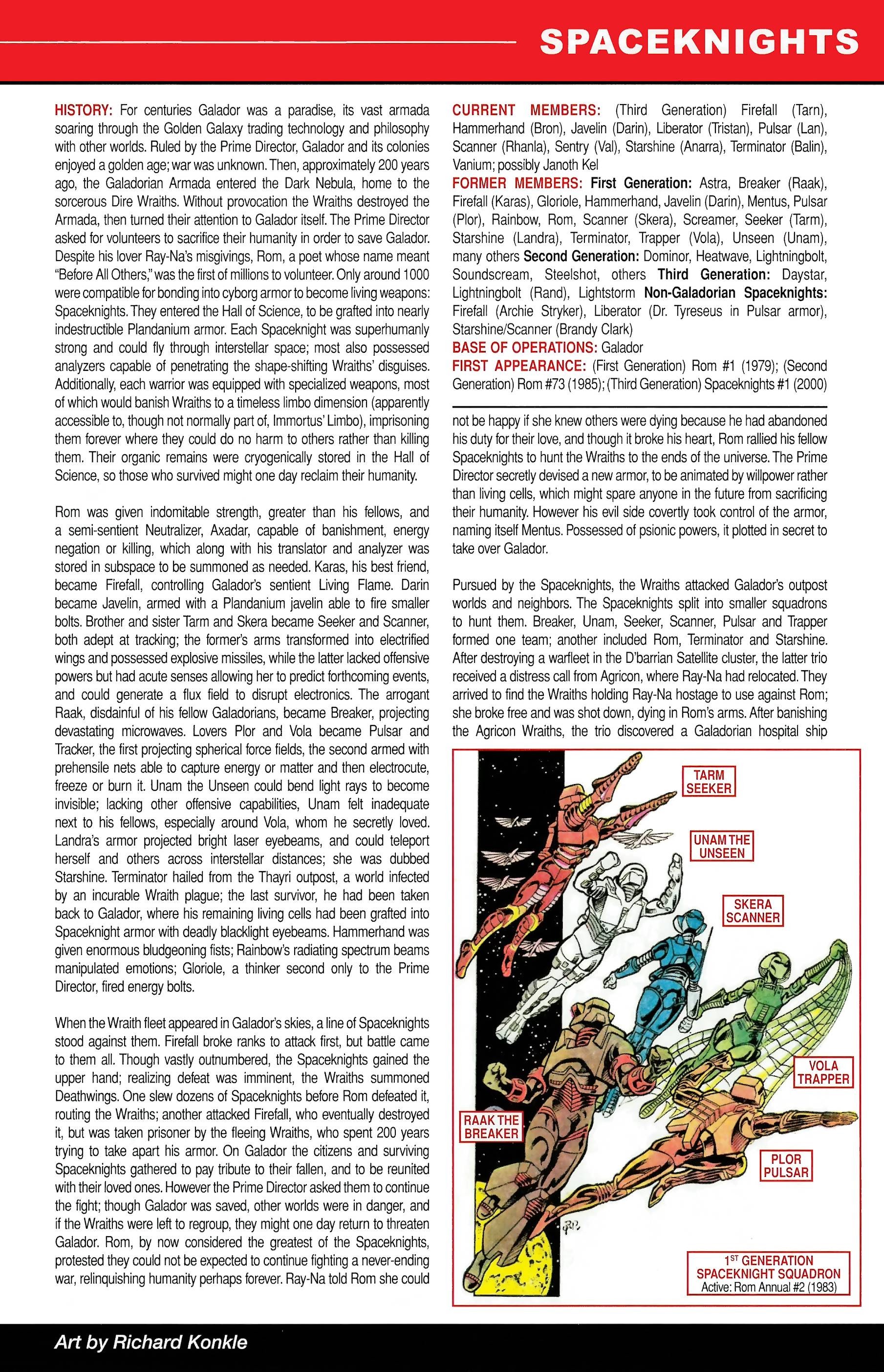 Read online Official Handbook of the Marvel Universe A to Z comic -  Issue # TPB 10 (Part 2) - 131