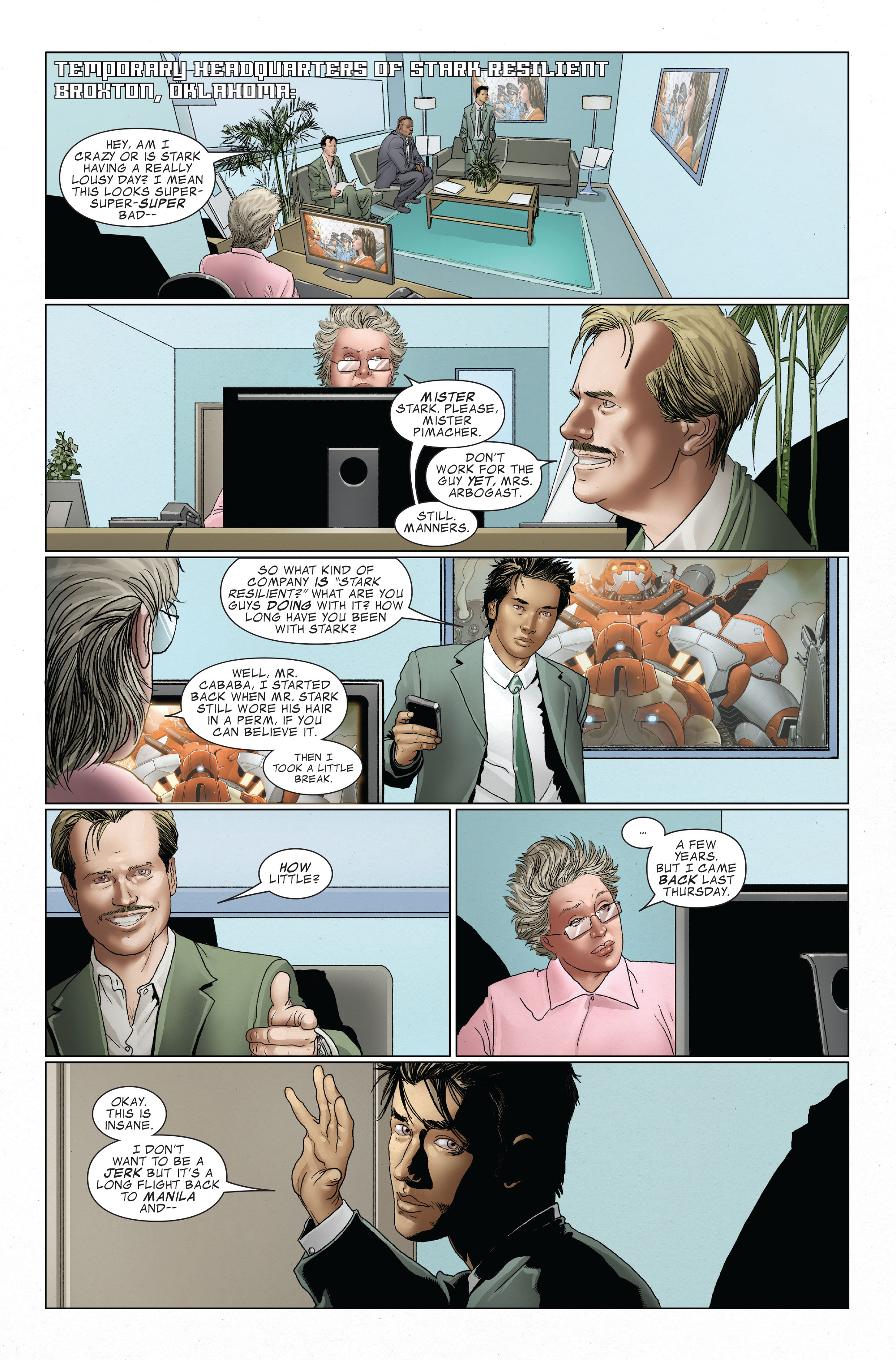 Invincible Iron Man (2008) 28 Page 10