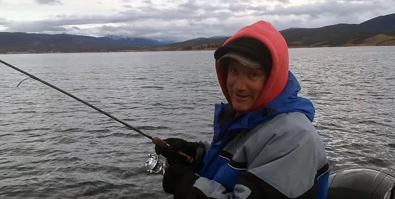 Fishing with Bernie Keefe