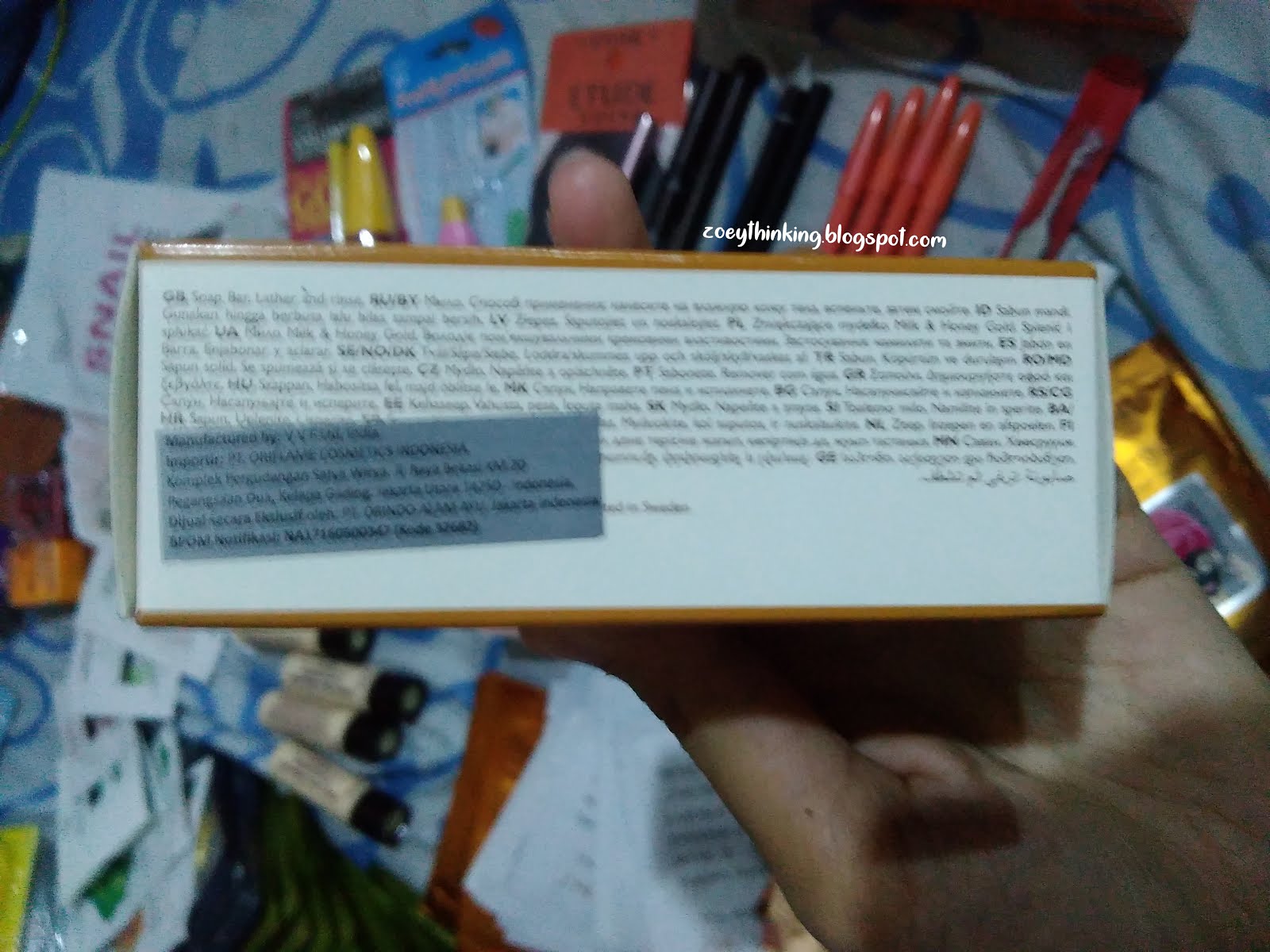 Review Milk & Honey Gold Softening Creamy Soap Bar by Oriflame Zoey Atea