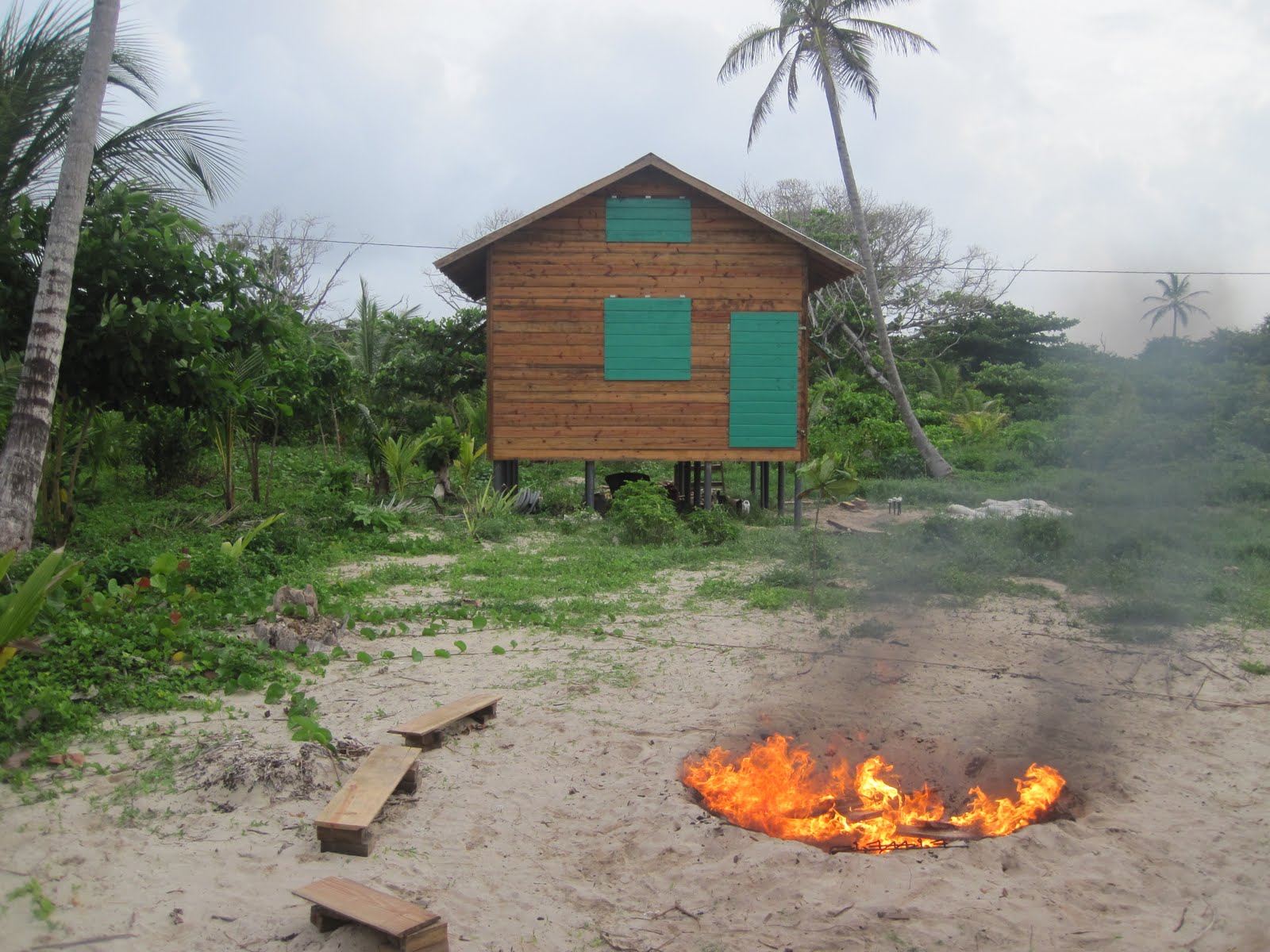 Seaparents Our Little home on Little Corn Island