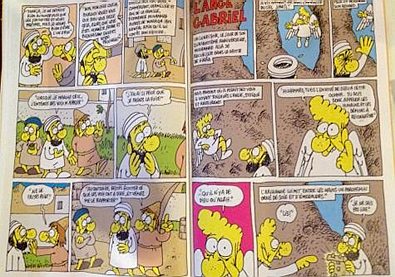 Charlie Hebdo: Mohammed comic #2
