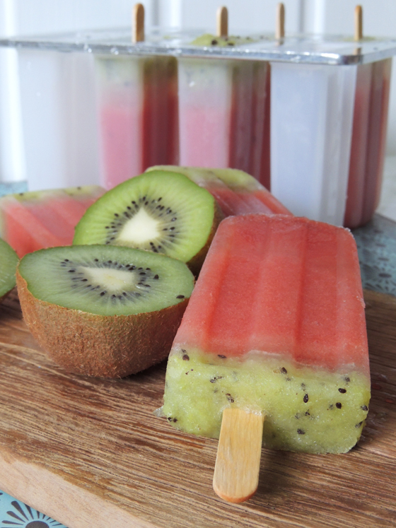 Melonen-Eis ... eine tolle Erfrischung