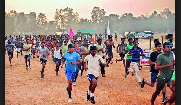 Khushinagar- Indian Army Open Bharti Rally 2017 KhushinagarArmy Rally, Indian Army Rally, Open Bharti Rally