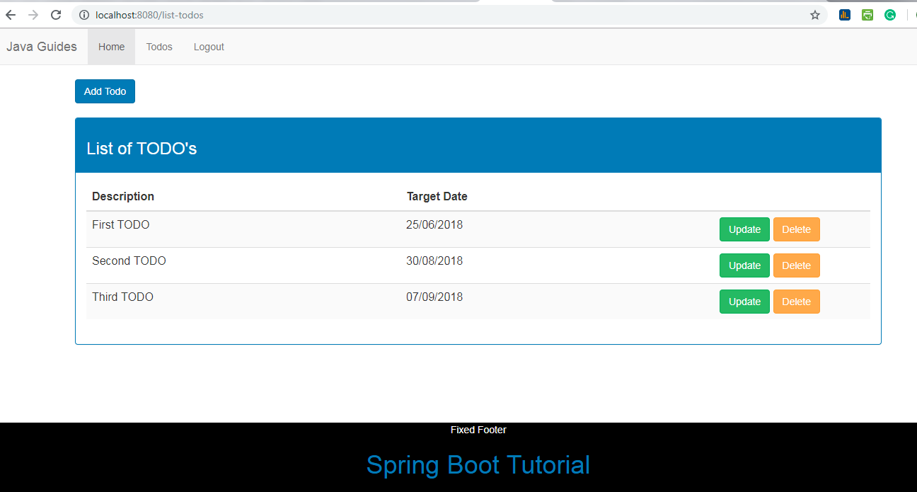 Spring Boot Web Application With JSP CRUD Example Tutorial