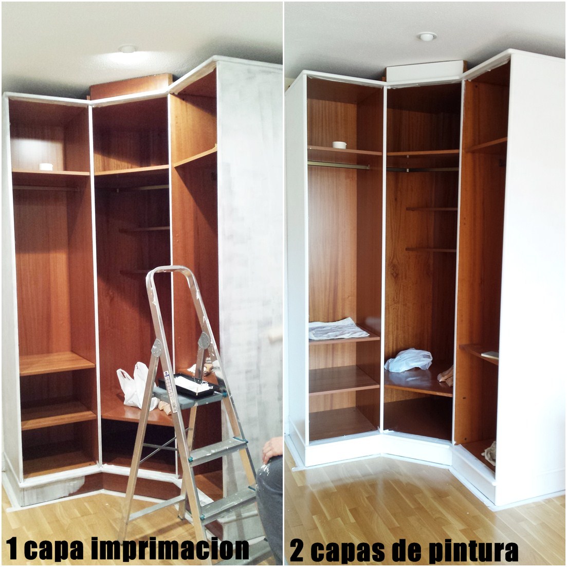 Emmaaist: Pintar un armario de color blanco | Paso a paso, materiales