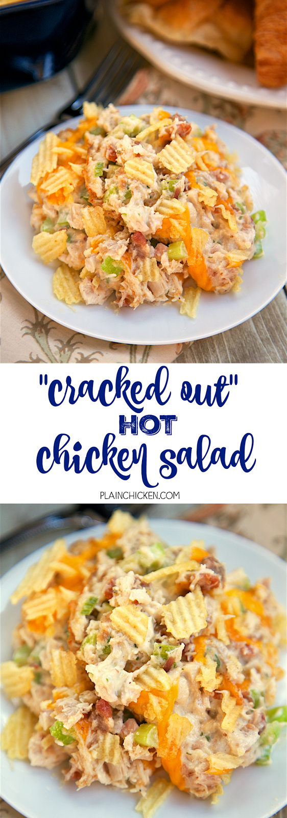 Cracked Out Hot Chicken Salad Plain Chicken