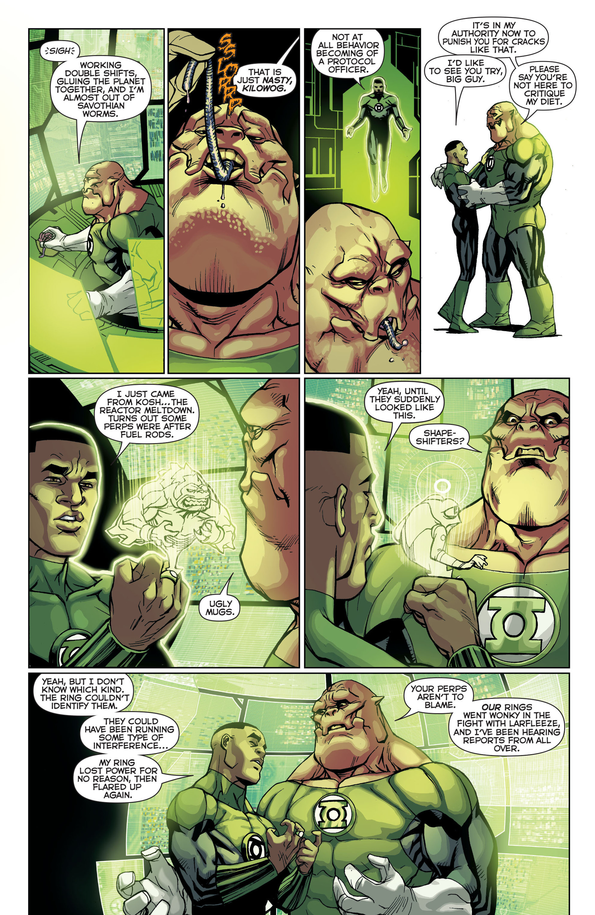 Read online Green Lantern Corps (2011) comic -  Issue #22 - 8