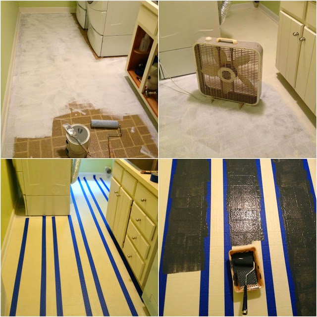 Eu Amo Artesanato: Pisos Vinílico e Linóleo Pintados