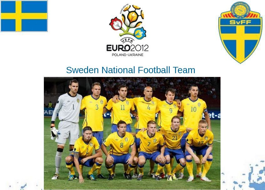 The Football Soccer Sweden National Football Team