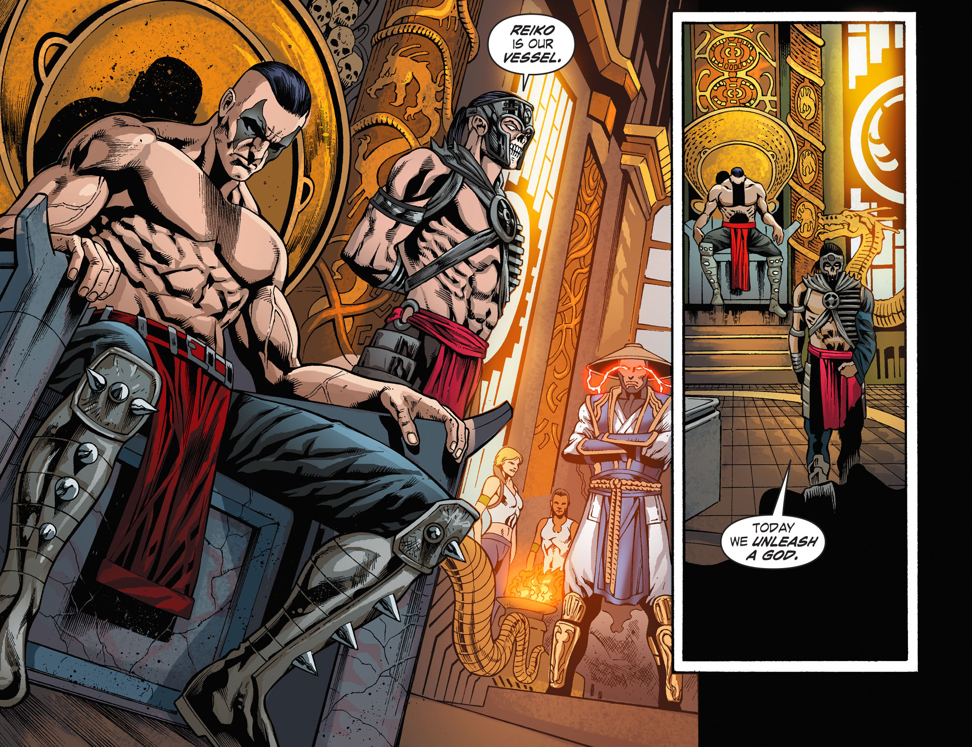 Read online Mortal Kombat X [I] comic -  Issue #28 - 11
