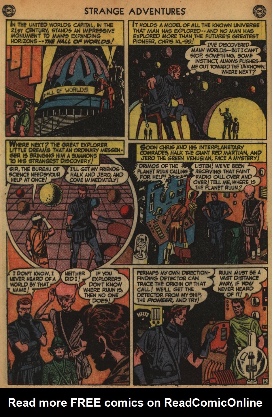 Read online Strange Adventures (1950) comic -  Issue #5 - 4