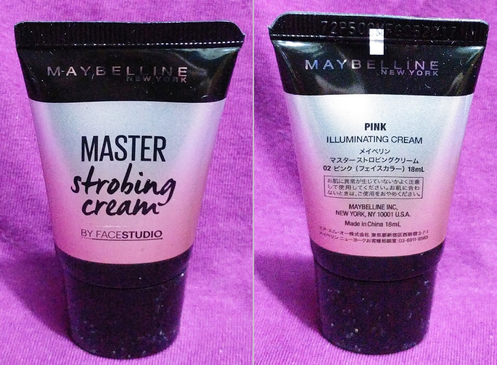 Maybelline Face Studio Master Strobing Cream Pink WateryScenery
