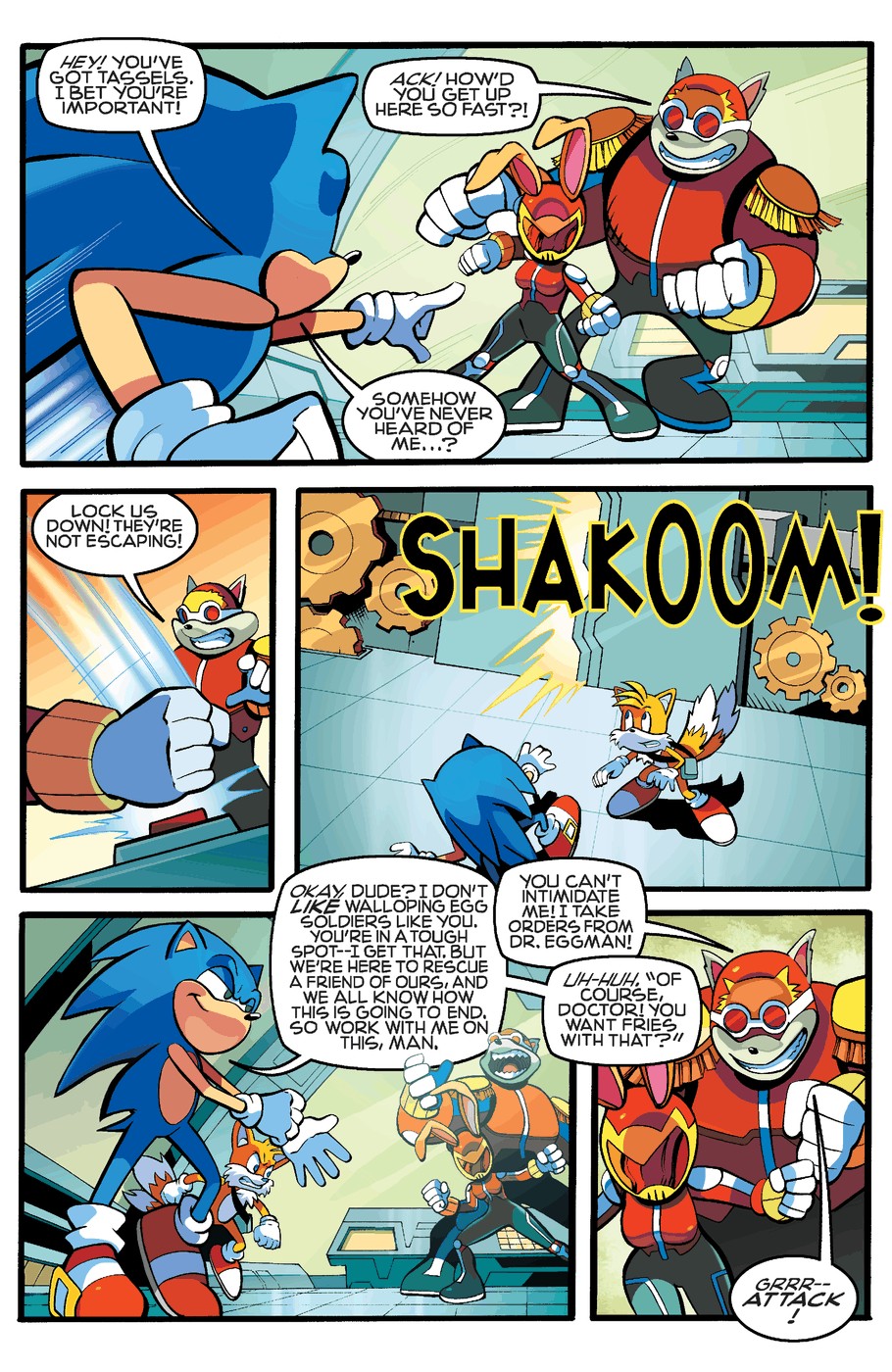 Read online Sonic The Hedgehog comic -  Issue #255 - 7