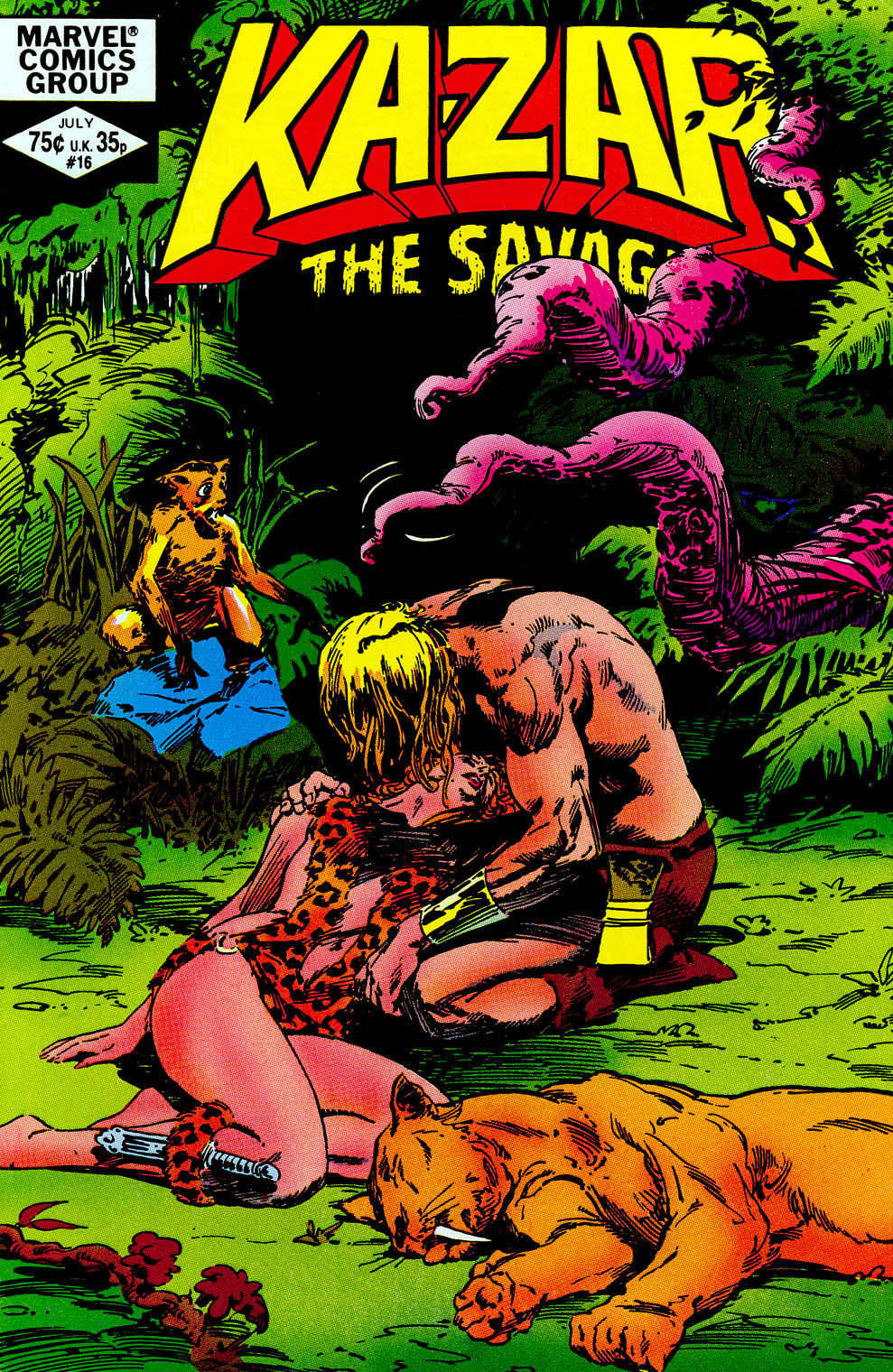 Read online Ka-Zar the Savage comic -  Issue #16 - 1