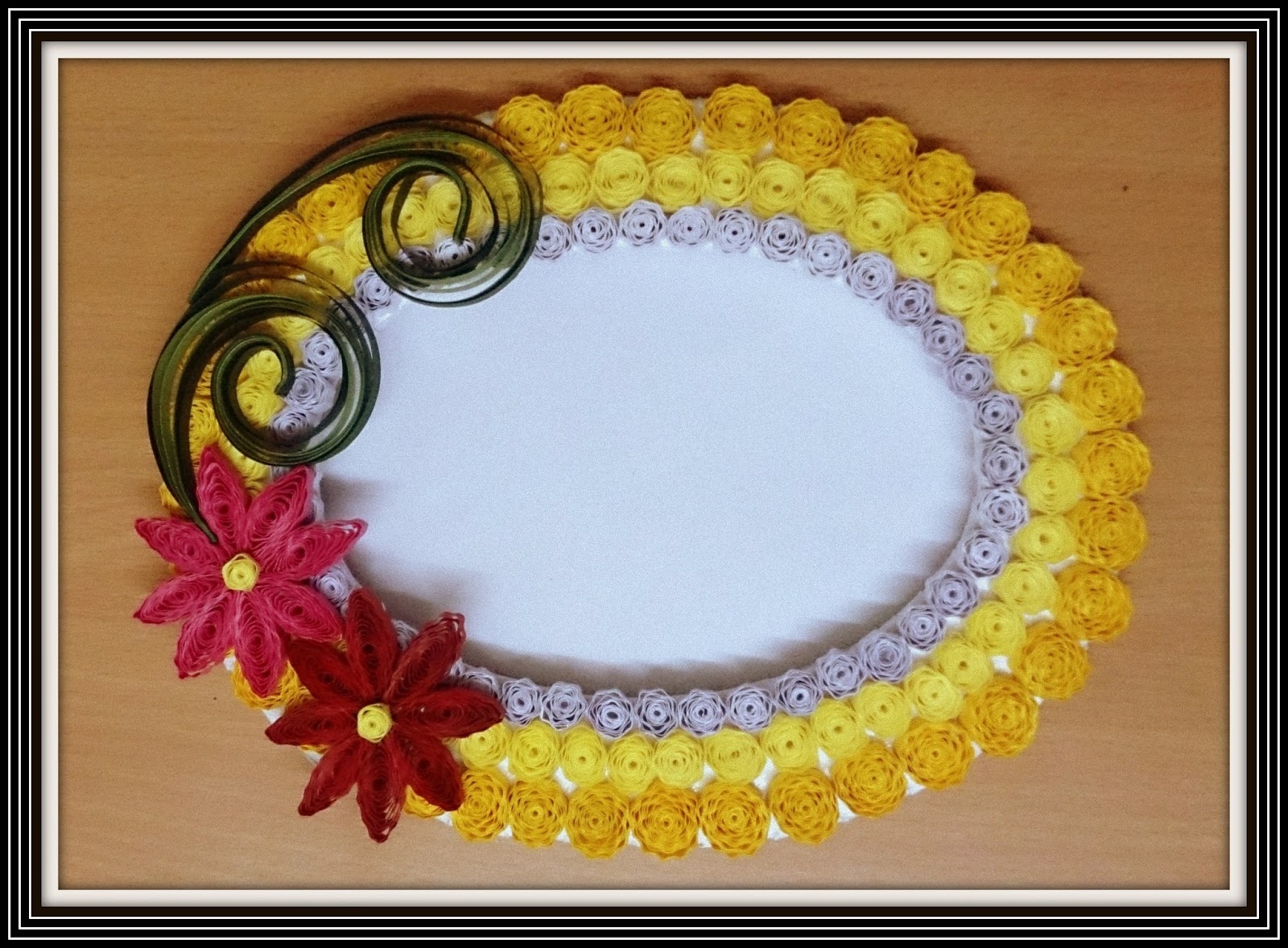 Crafty World Quilled Frame