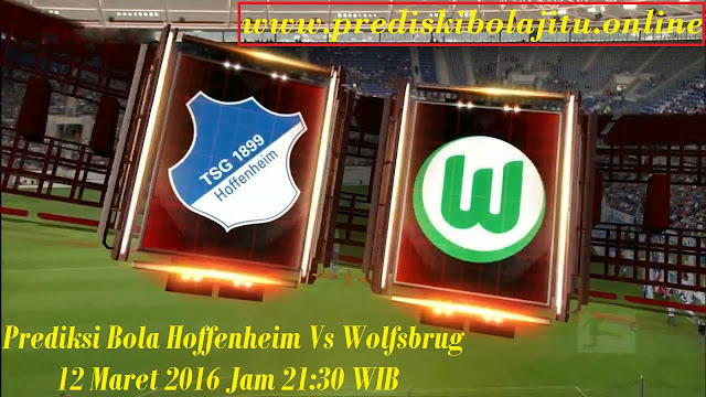 Prediksi Bola Hoffenheim Vs Wolfsbrug 12 Maret 2016