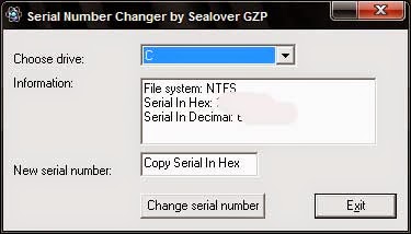 change hackintosh serial number