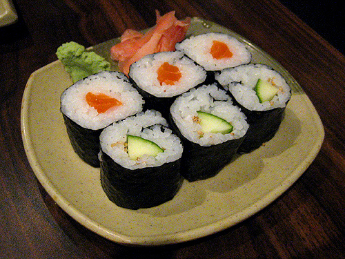Sushi Maki au concombre
