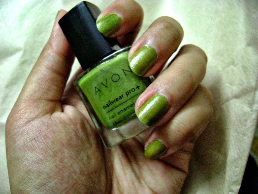 Avon Nail Wear Pro+ Absinthe Moonshine and Sunlight Indian