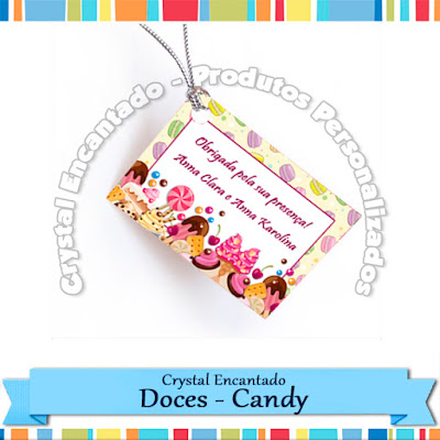 Adesivos personalizados doces - Candy