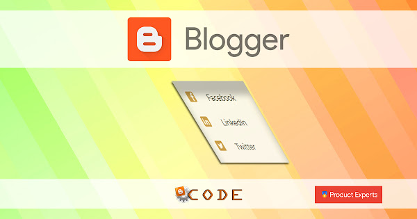 Blogger - Ajouter des boutons dans le menu de partage dans les thèmes Blogger Layouts Version 3