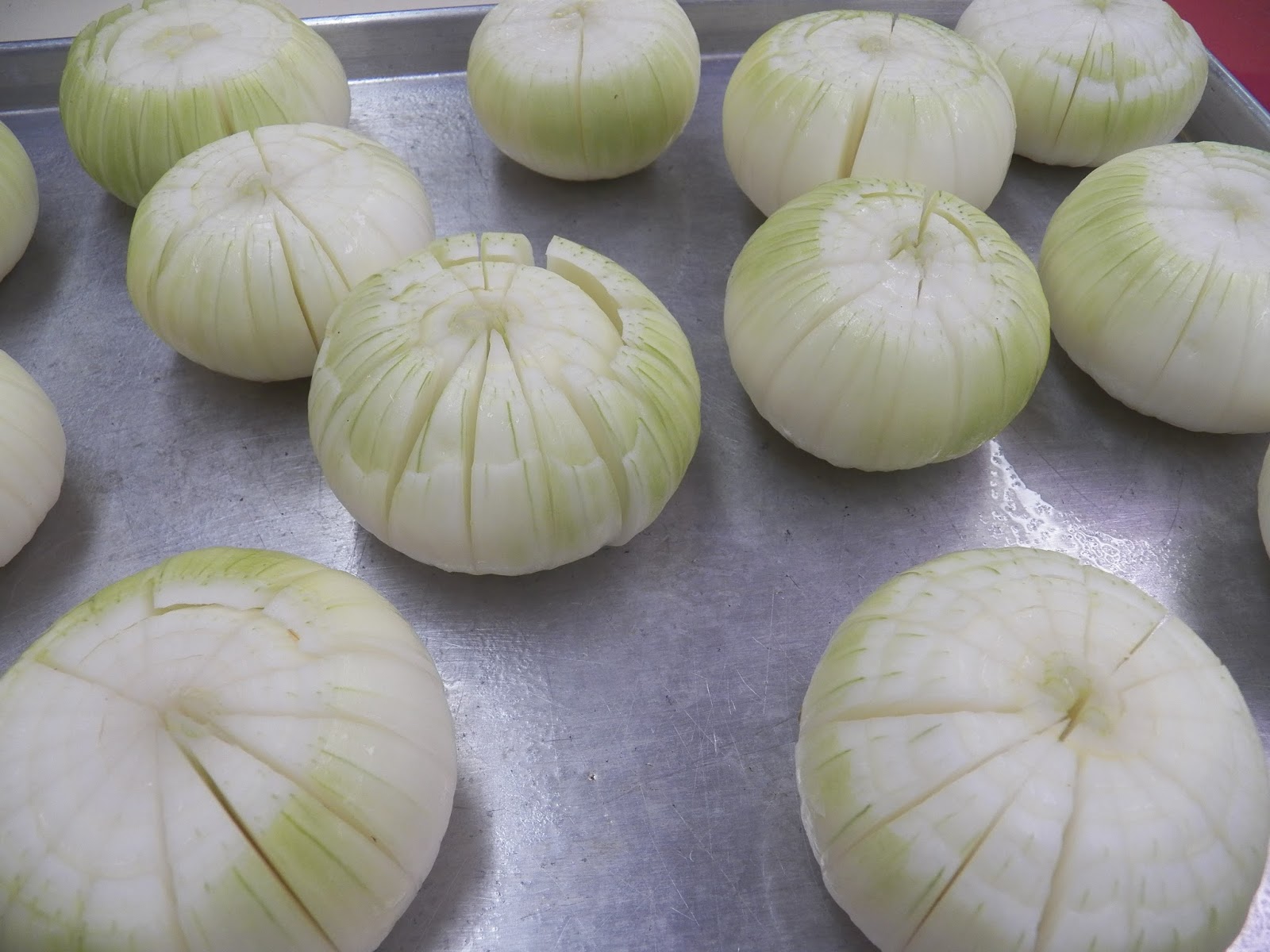 Baked Onion Blossoms Sid's Sea Palm Cooking