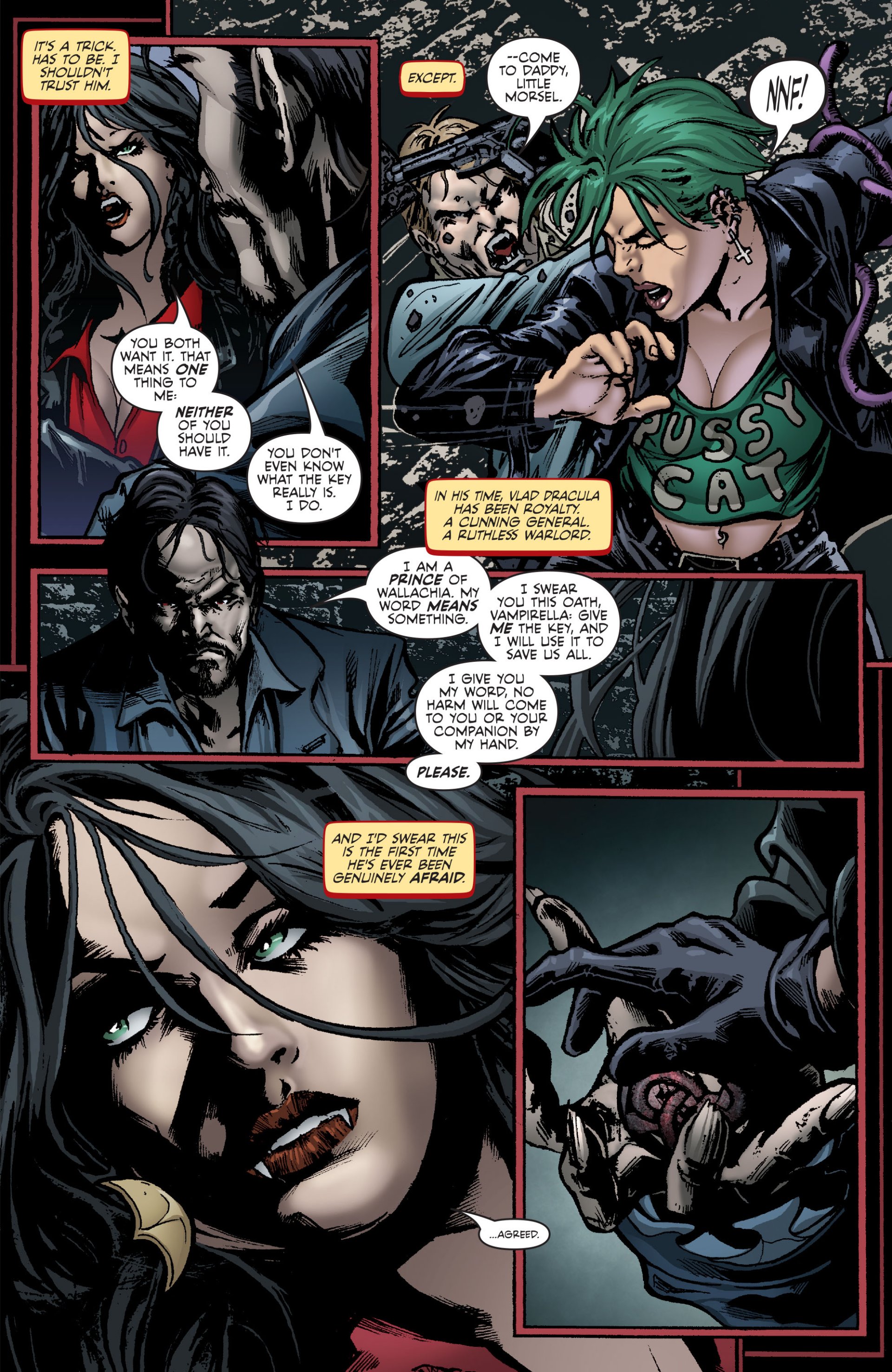 Read online Vampirella (2010) comic -  Issue #5 - 9