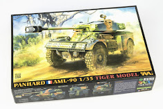 In-Boxed: 1/35th Panhard AML-90 Light Armoured Car from Tiger Model