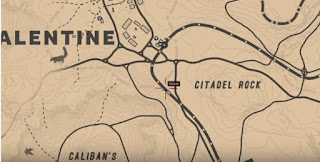 RDR 2, American Dreams, First Murder Clue, Location Map