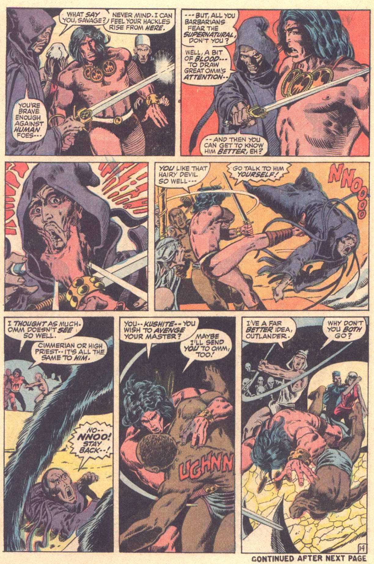 Read online Conan the Barbarian (1970) comic -  Issue #13 - 15