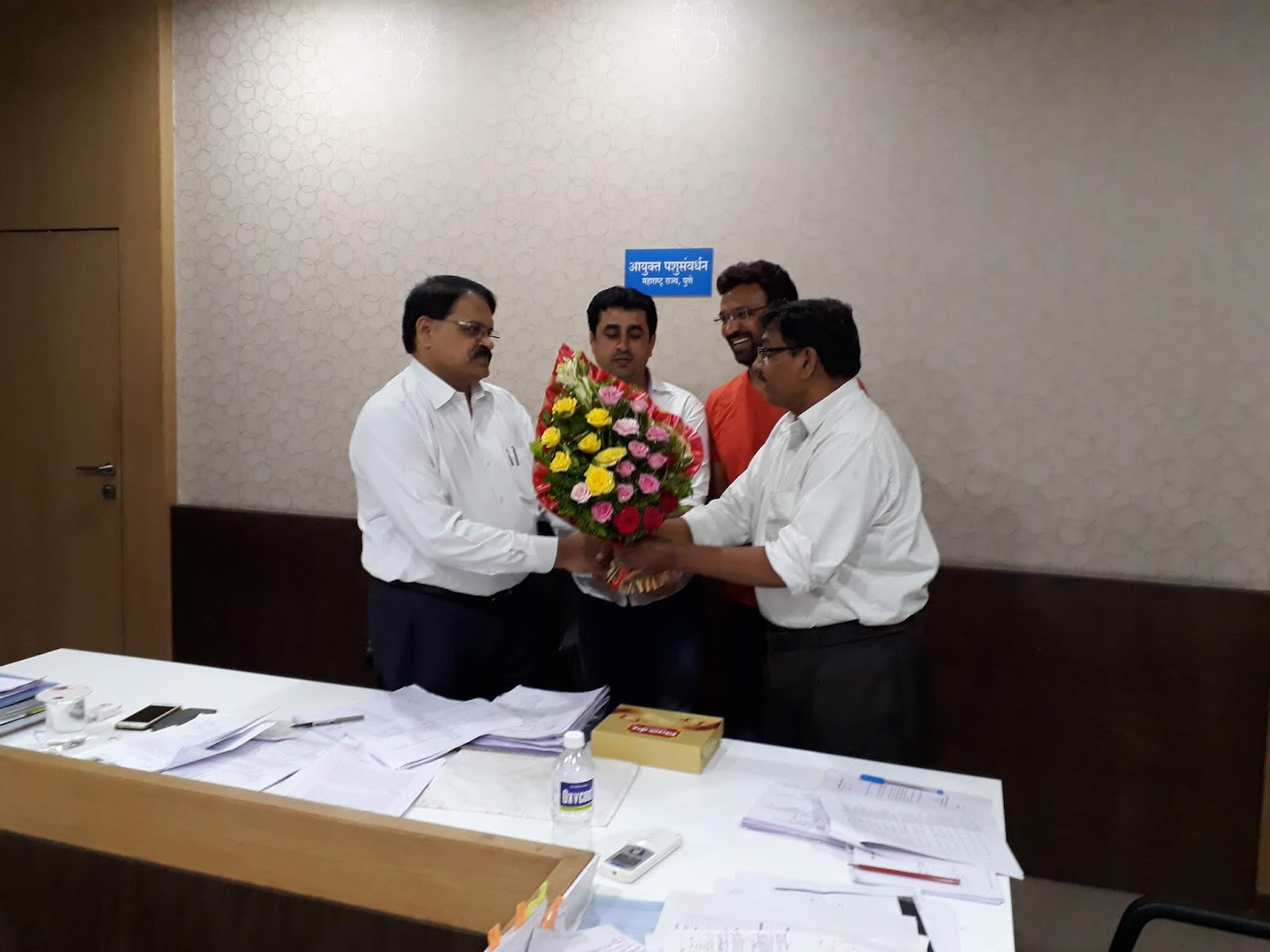 Advance Science & Technology in Animal Husbandry: Felicitation of Shree  Umap Kantilal, IAS Commissioner or Animal Husbandry Maharashtra state