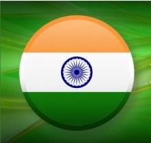 INDIA CIRCLE FLAG