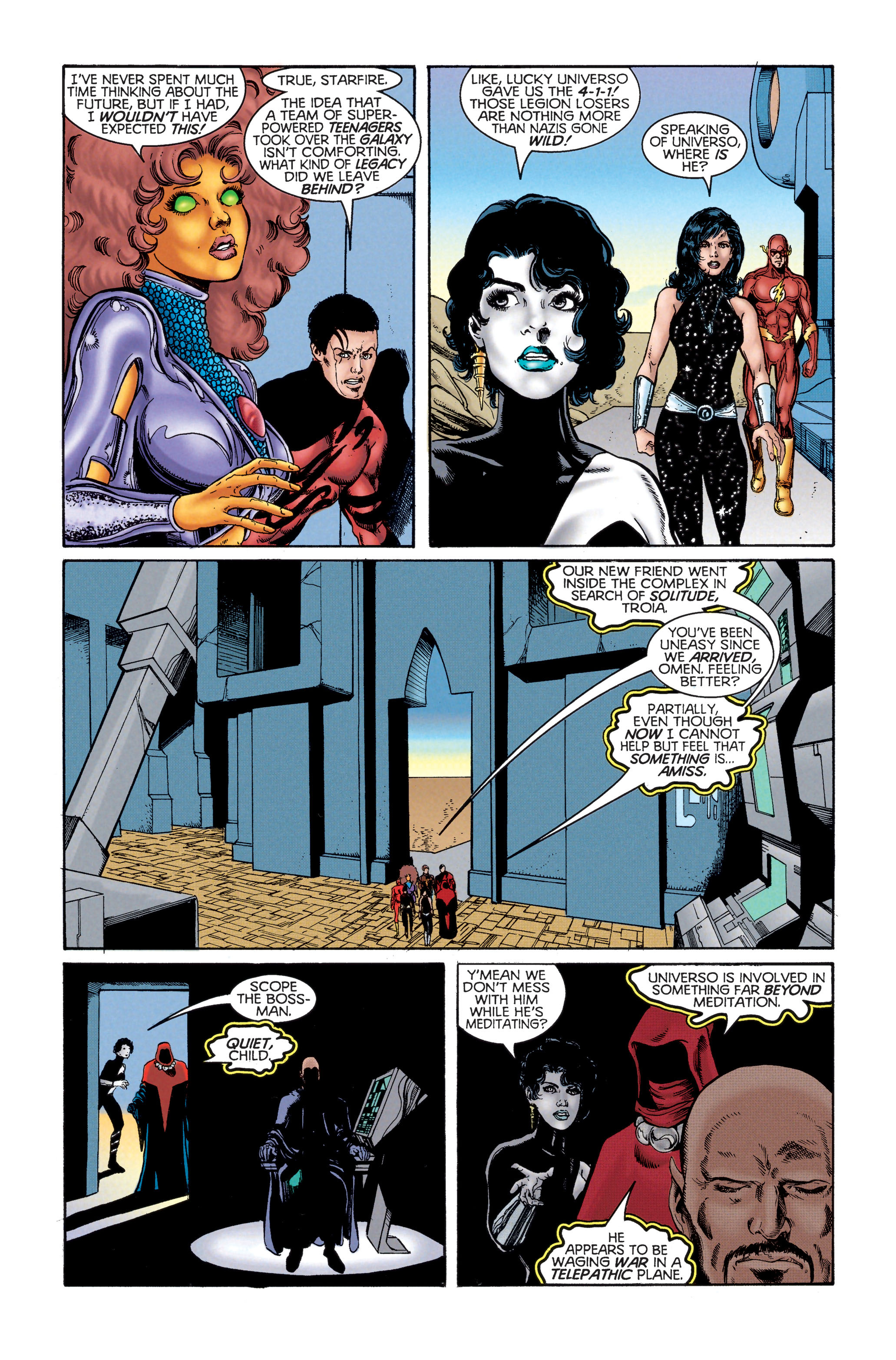Read online Titans/Legion of Super-Heroes: Universe Ablaze comic -  Issue #2 - 12