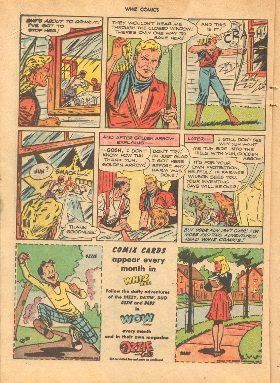 Read online WHIZ Comics comic -  Issue #92 - 20