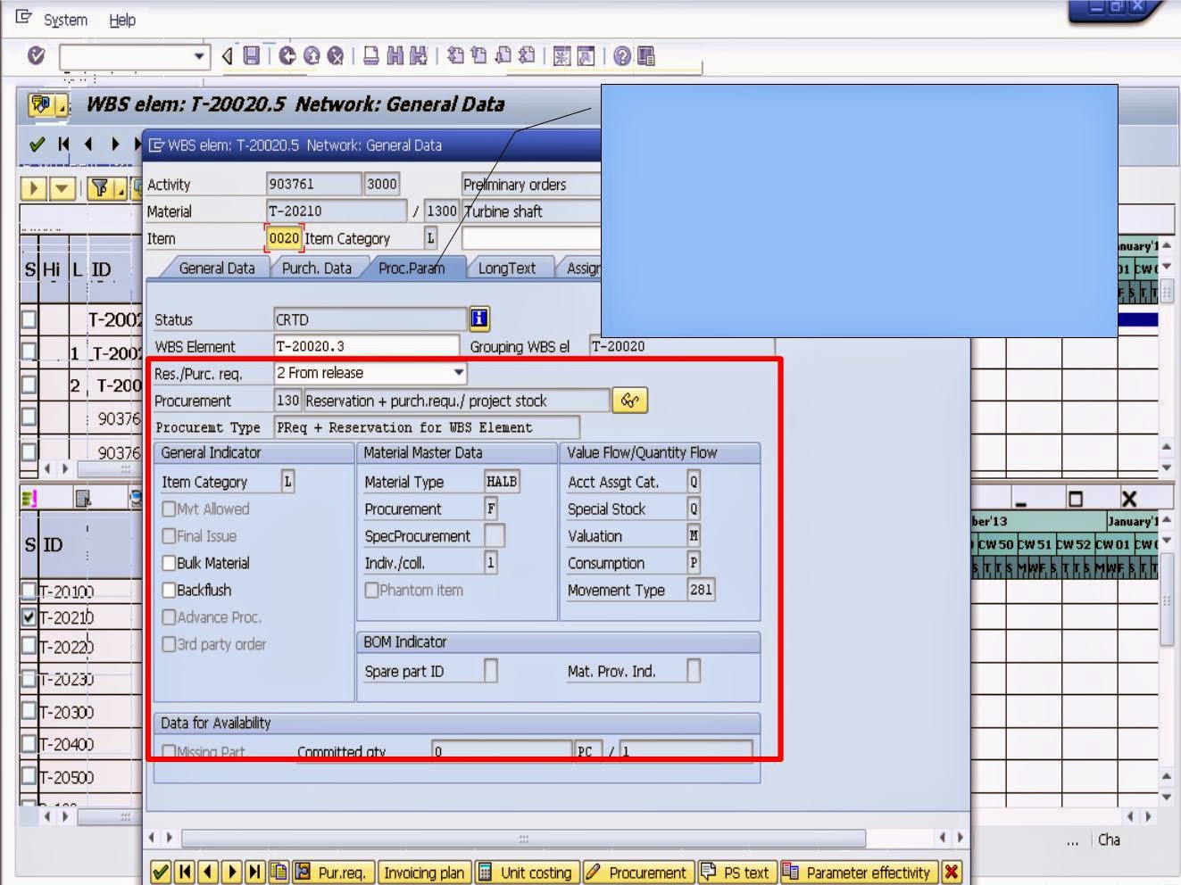 青蛙SAP分享 Froggy's SAP sharing Assign Material to a PS Network Activity
