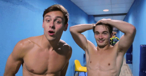 Welcome to my world.... : Tom Daley's diving partner Daniel Goodfellow