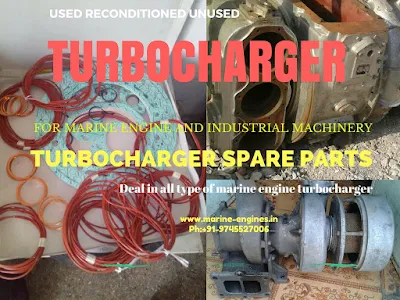 Turbocharger, Turbo, Used, reconditioned, Turbocharger spare parts, Turbocharger repair Kit, BBC, IHI, ABB, MET, 