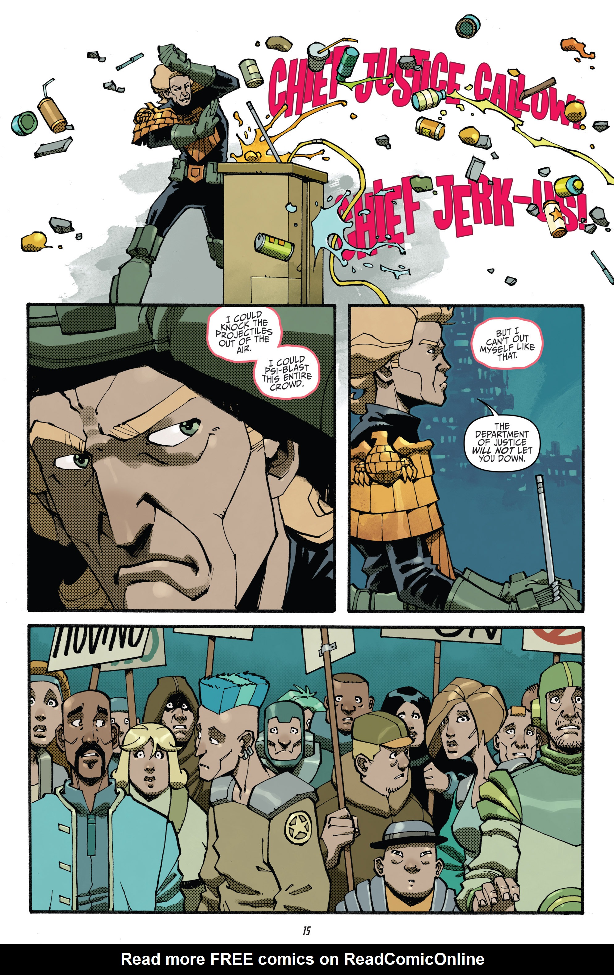 Read online Judge Dredd (2012) comic -  Issue #29 - 17