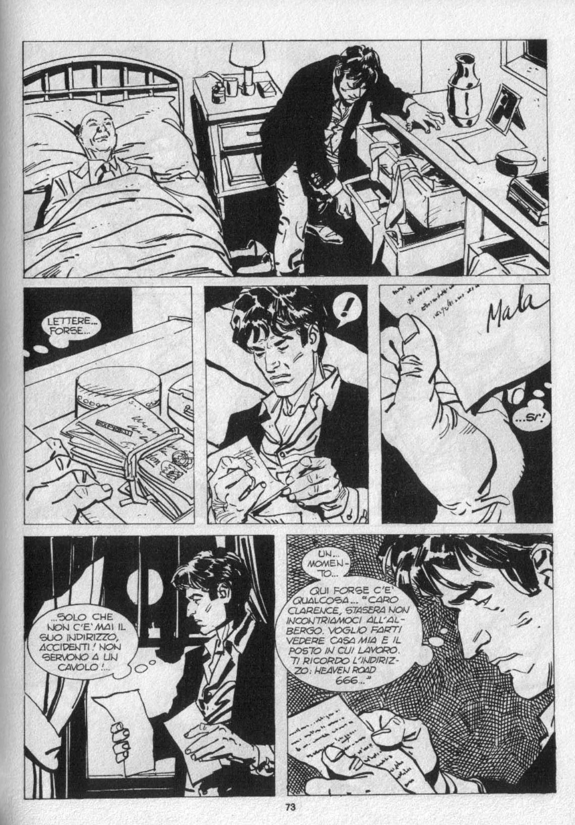 Read online Dylan Dog (1986) comic -  Issue #6 - 70