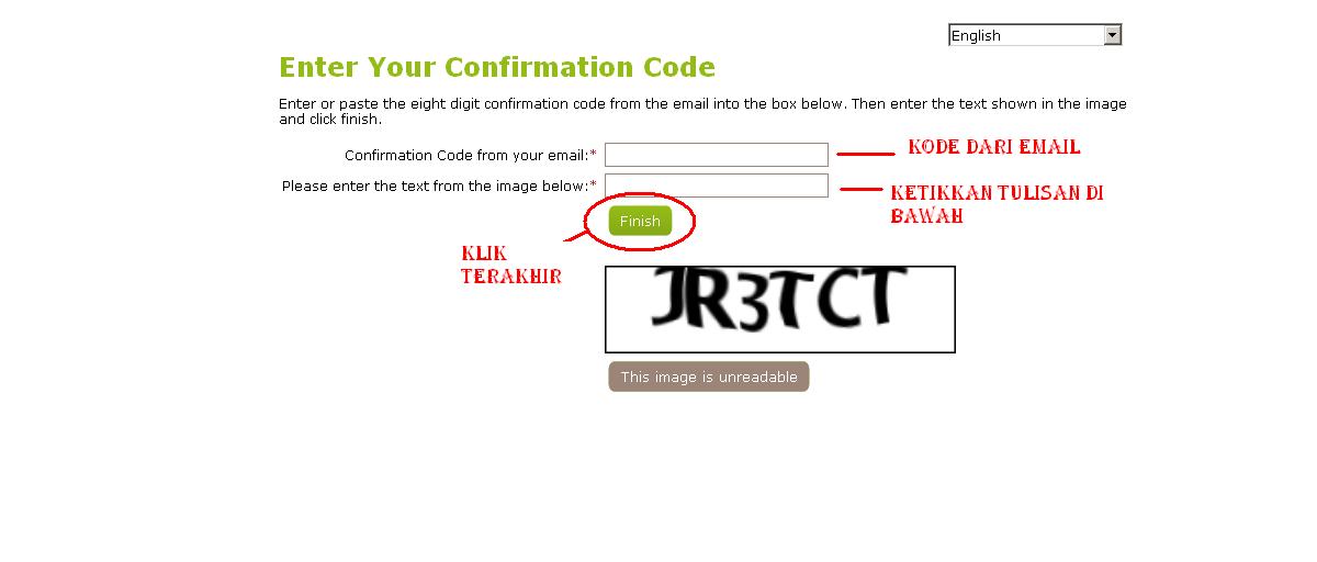 Confirm enter. <#>Your confirmation code:. Is your confirmation code.