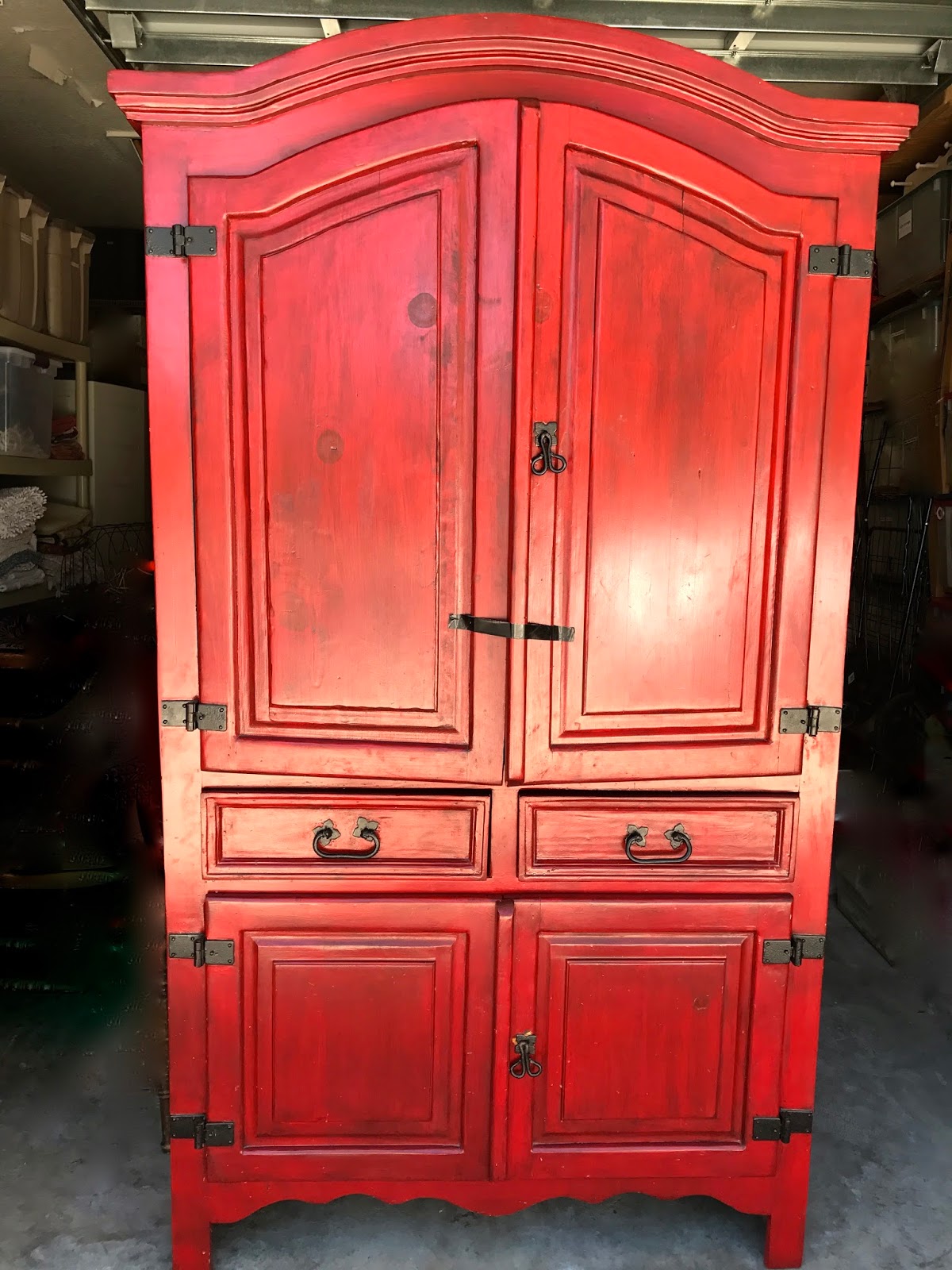 MAY DAYS RED Armoire!