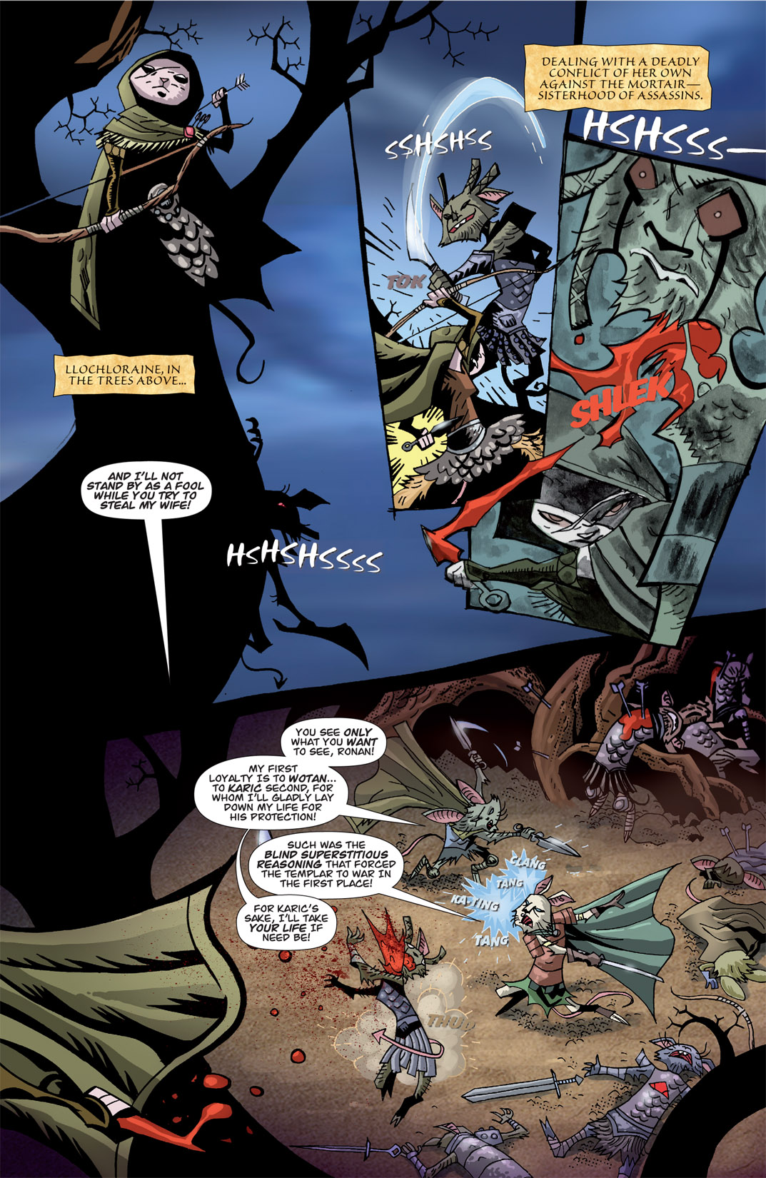 Read online The Mice Templar Volume 3: A Midwinter Night's Dream comic -  Issue #2 - 7