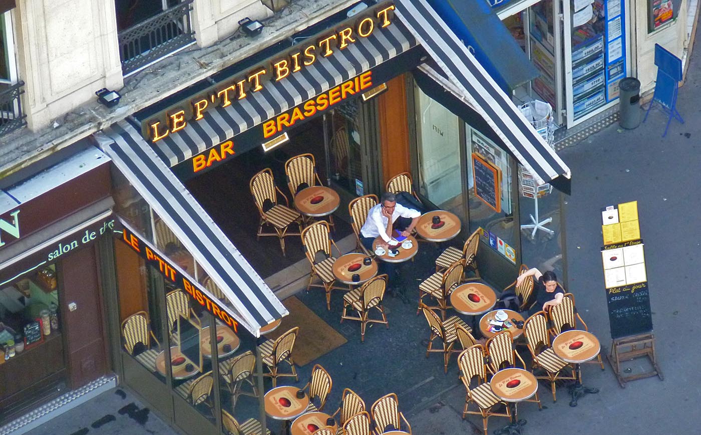 Living the life in SaintAignan Figuring out lunch in Paris