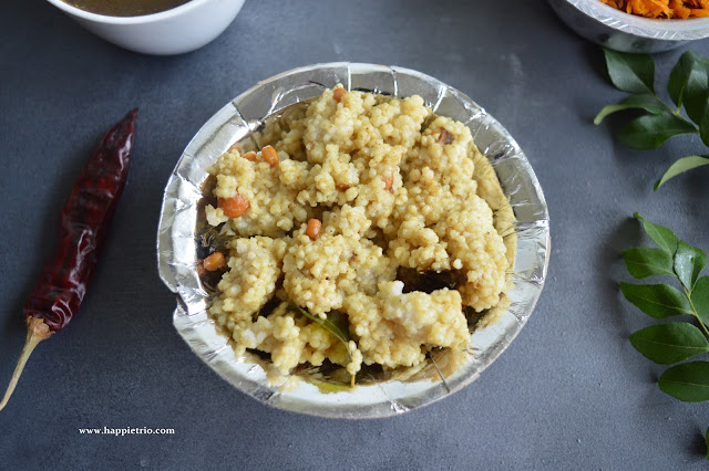 Varagu arisi Puliyodharai | Kodo Millet Tamarind Rice