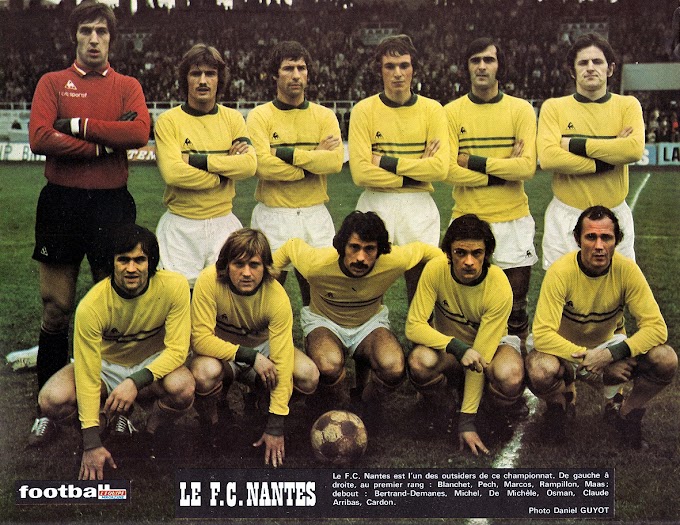 F.C NANTES 1972-73.